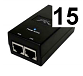 POE Active Injector - 15V with Surge/Lightning protection POE Active Injector - 15V with Surge/Lightning protection